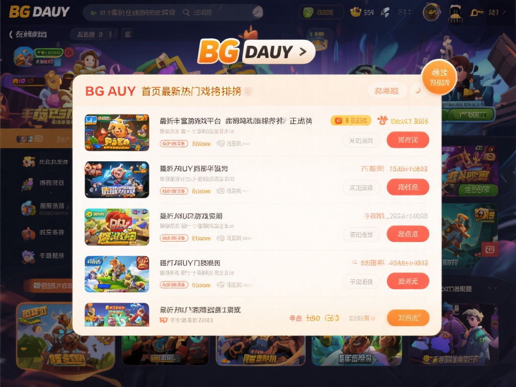 BG大游首页热门游戏排行榜震撼揭晓