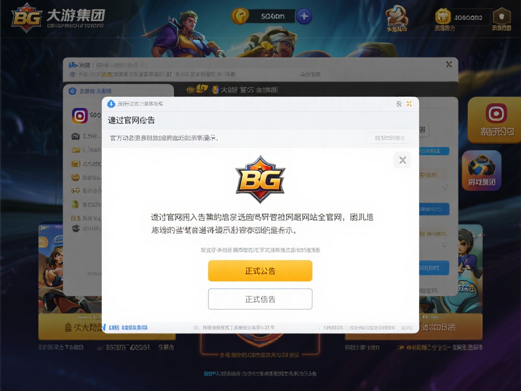 分享BG大游集团官方网最全入口地址 通过官方网站公告
为了避免假冒钓鱼网站带来的困扰
