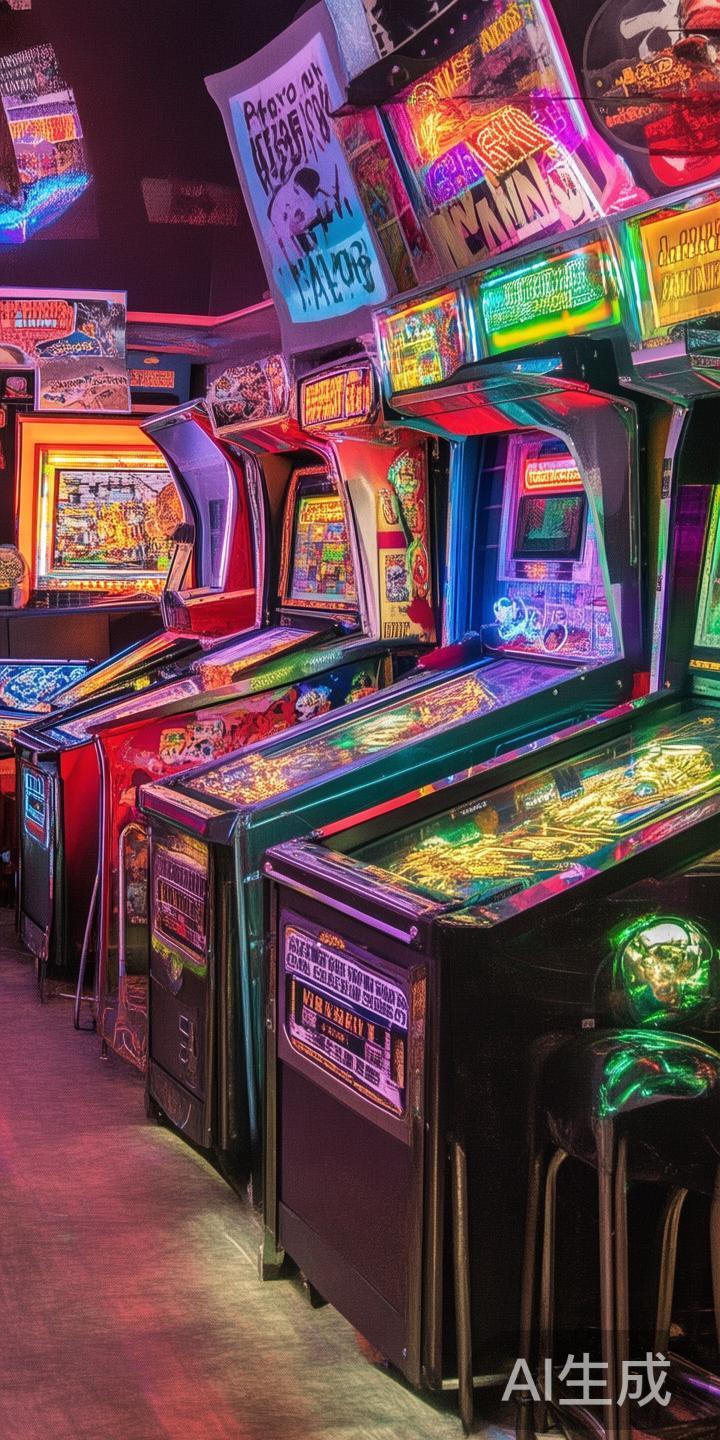 传统街机游戏：这里应有尽有，从经典的弹球机到跑酷、